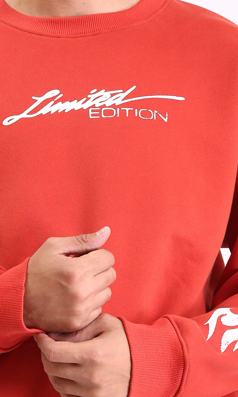 R213125 - Crew Neck Comfort Slip On Sweatshirt - Watermelon