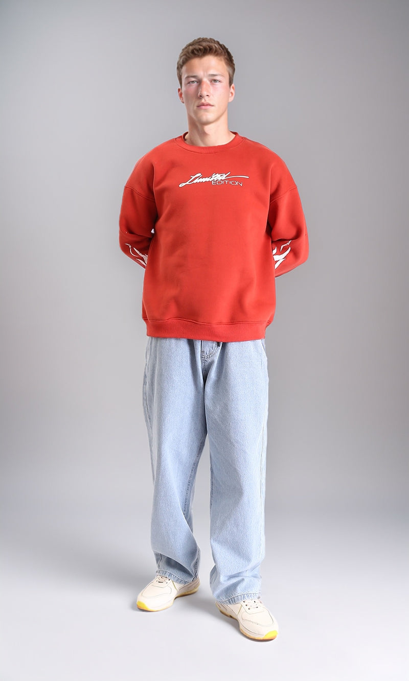 R213125 - Crew Neck Comfort Slip On Sweatshirt - Watermelon