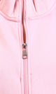 R213129 - Solid Long Sleeves Zipped Short Jacket - Light Pink