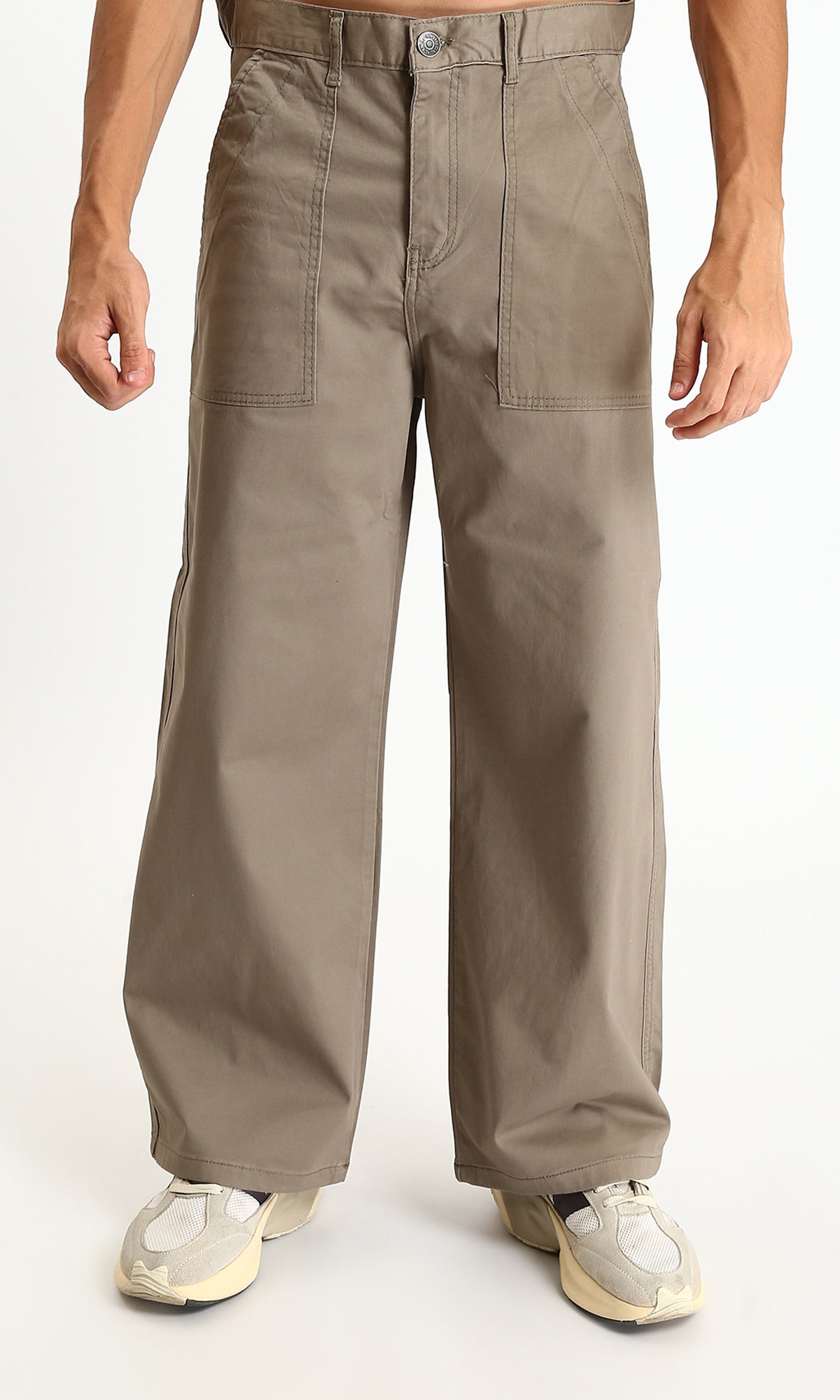 Men's Trousers - Olive