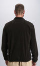 R213301 - Zipped High-Neck Coziness Sweatshirt - Black