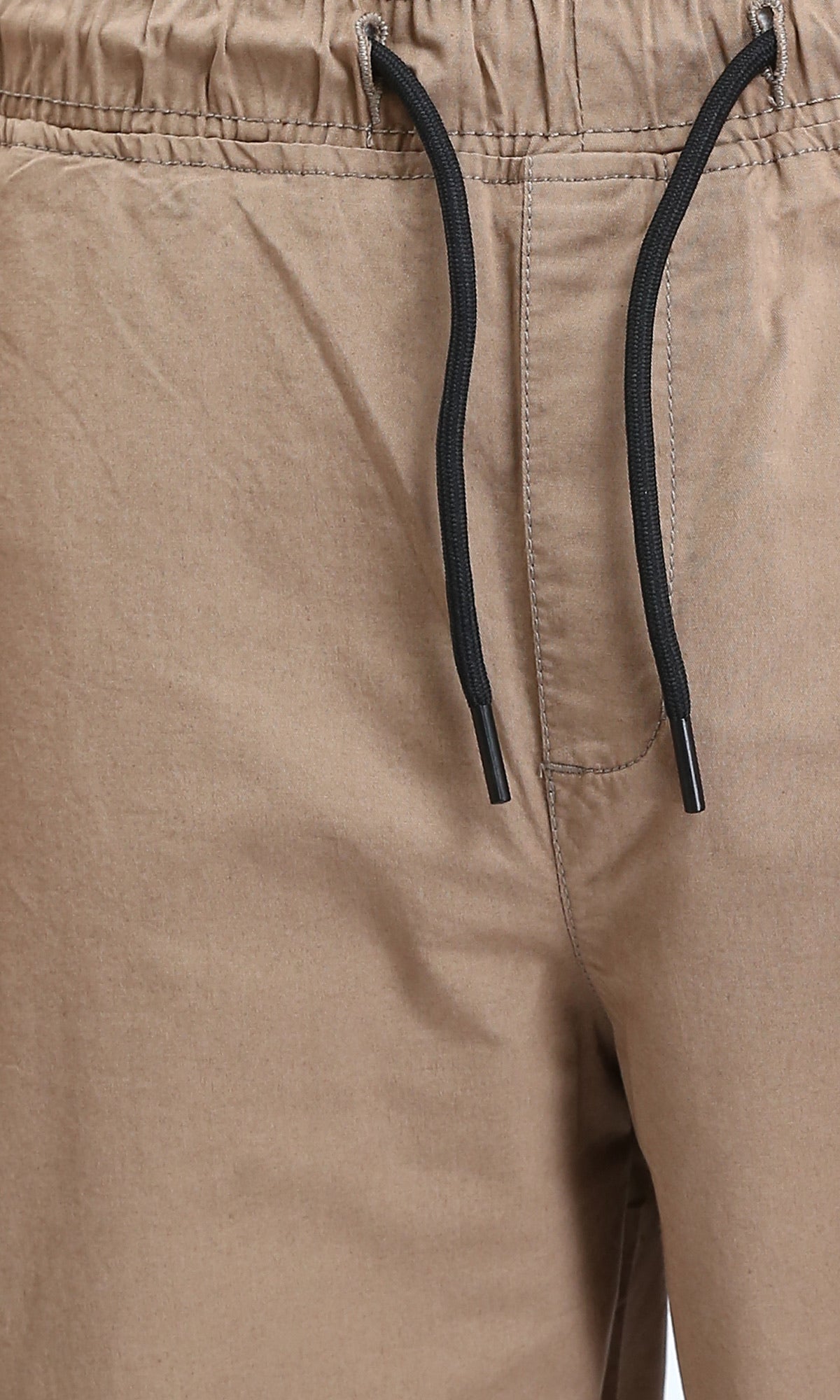 Ravin Men's Khaki Casual Drawstring Jogger Pants