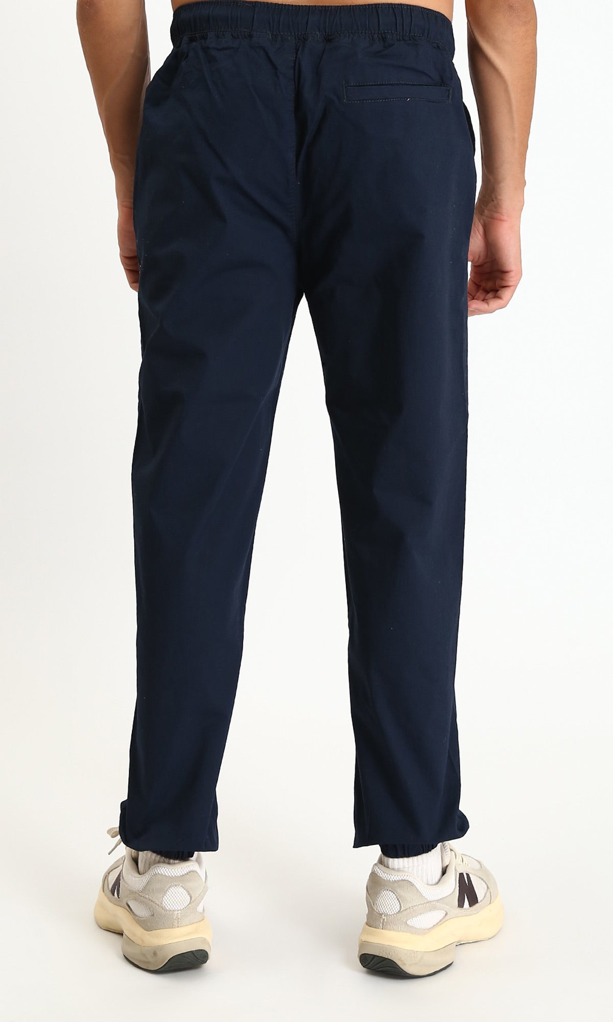 Modern Navy Elasticated Waist Jogger Trousers