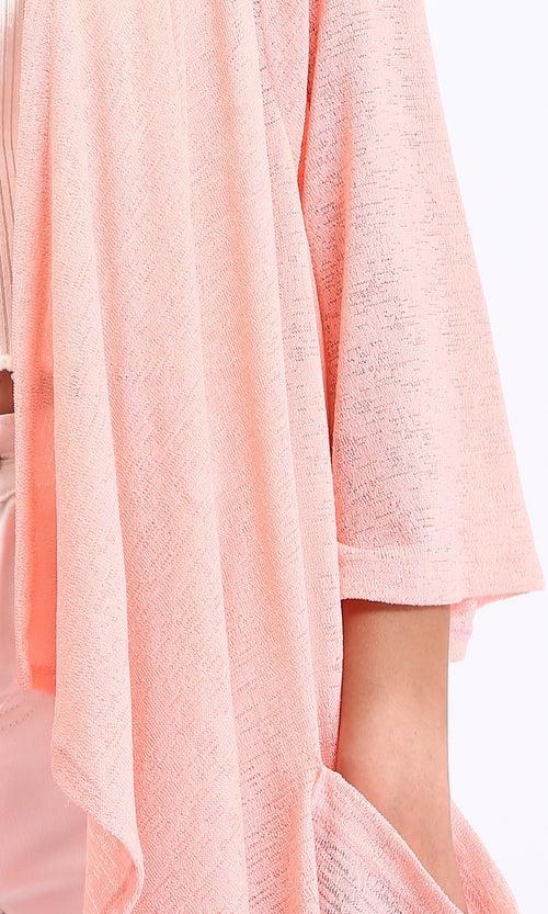 R213608 - Slip On Lightweight Asymmetric Cardigan - Simon
