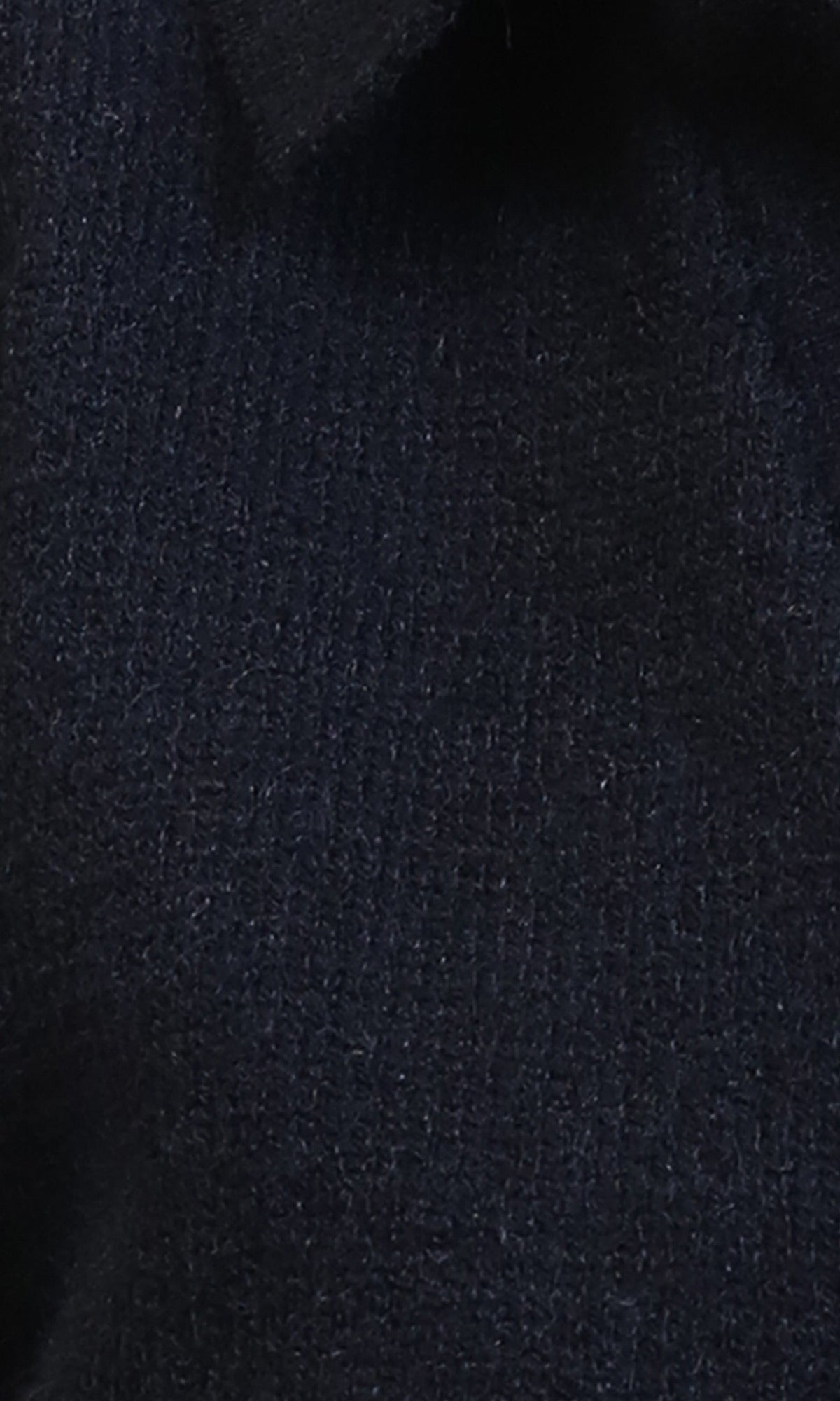 Ravin Heritage Knit V-Neck with Contrast Ribbing - Black - R213615