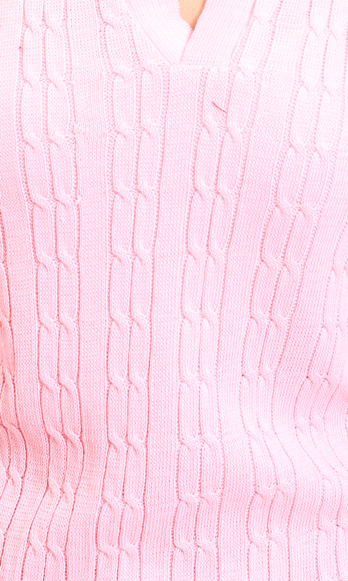 R213625 - Lined Classic Collar Pullover with Hem - Pink