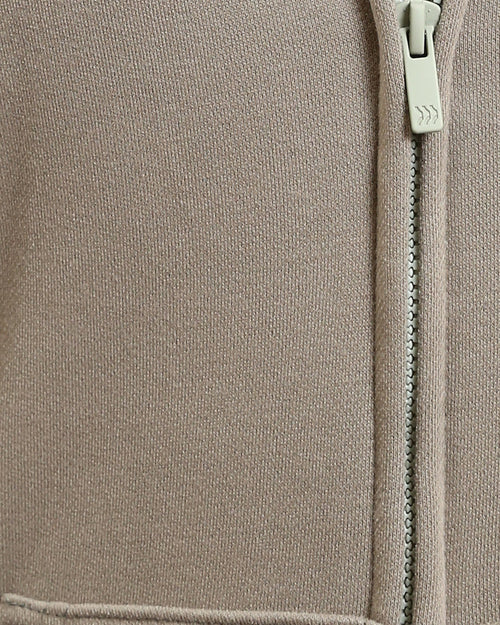 Ravin Men’s Relaxed-Fit Zip-Up Hoodie – Taupe - R214037