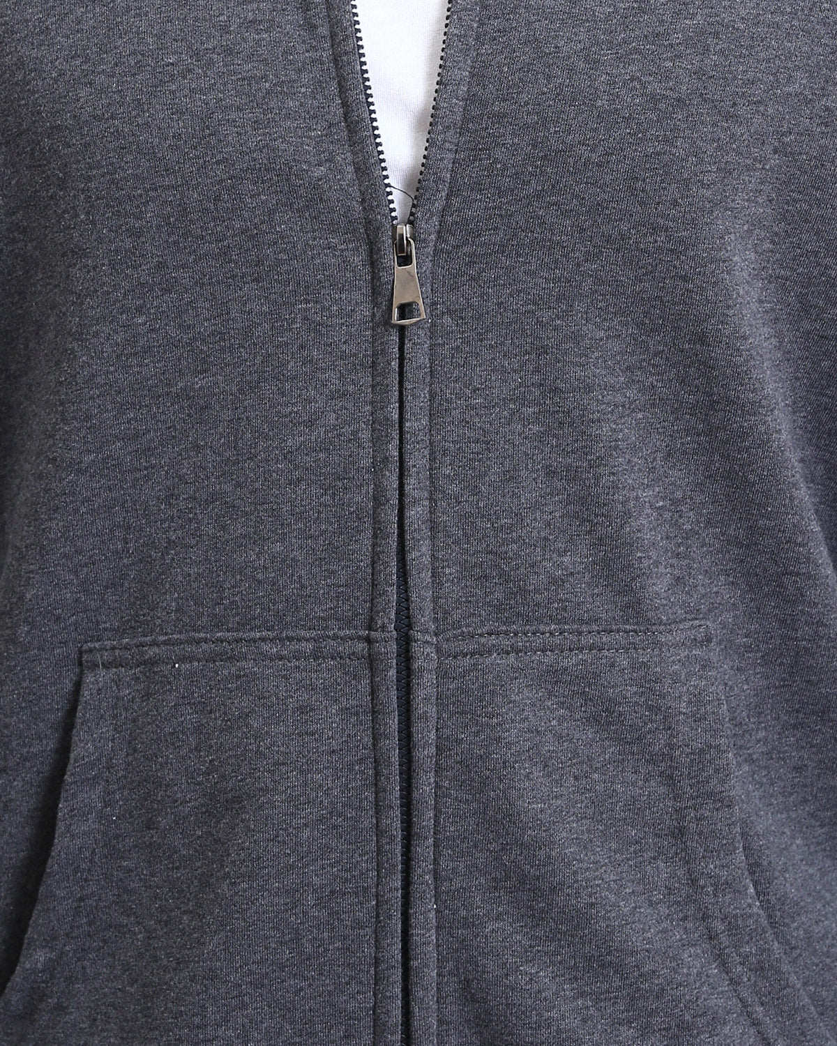 Ravin Men’s Elevated Relaxed Zip-Up Hoodie – Charcoal Heather - R214039