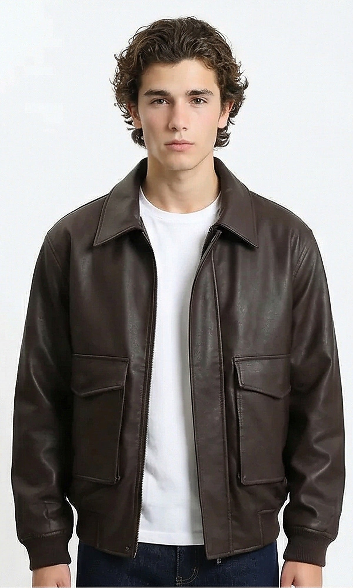 Men's Jacket - Brown