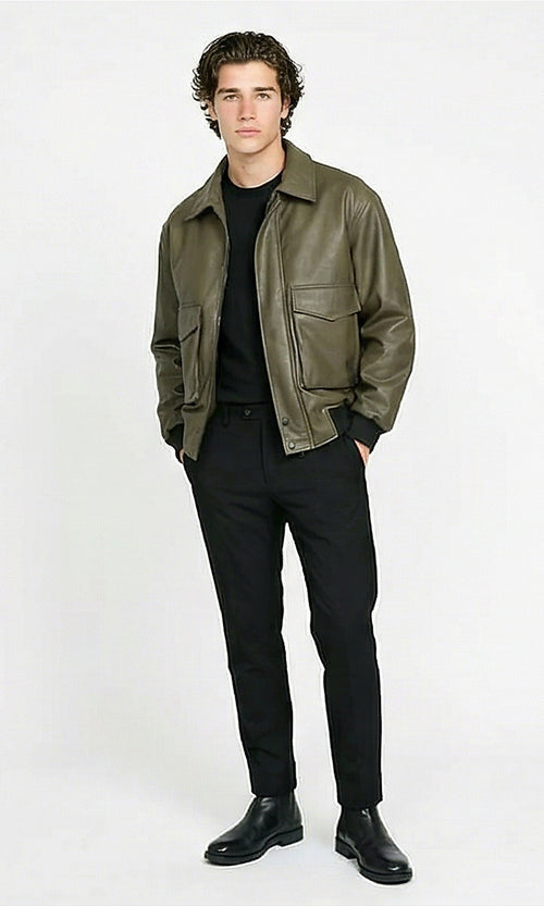 R214345-W25M082-كاكي (MJK)