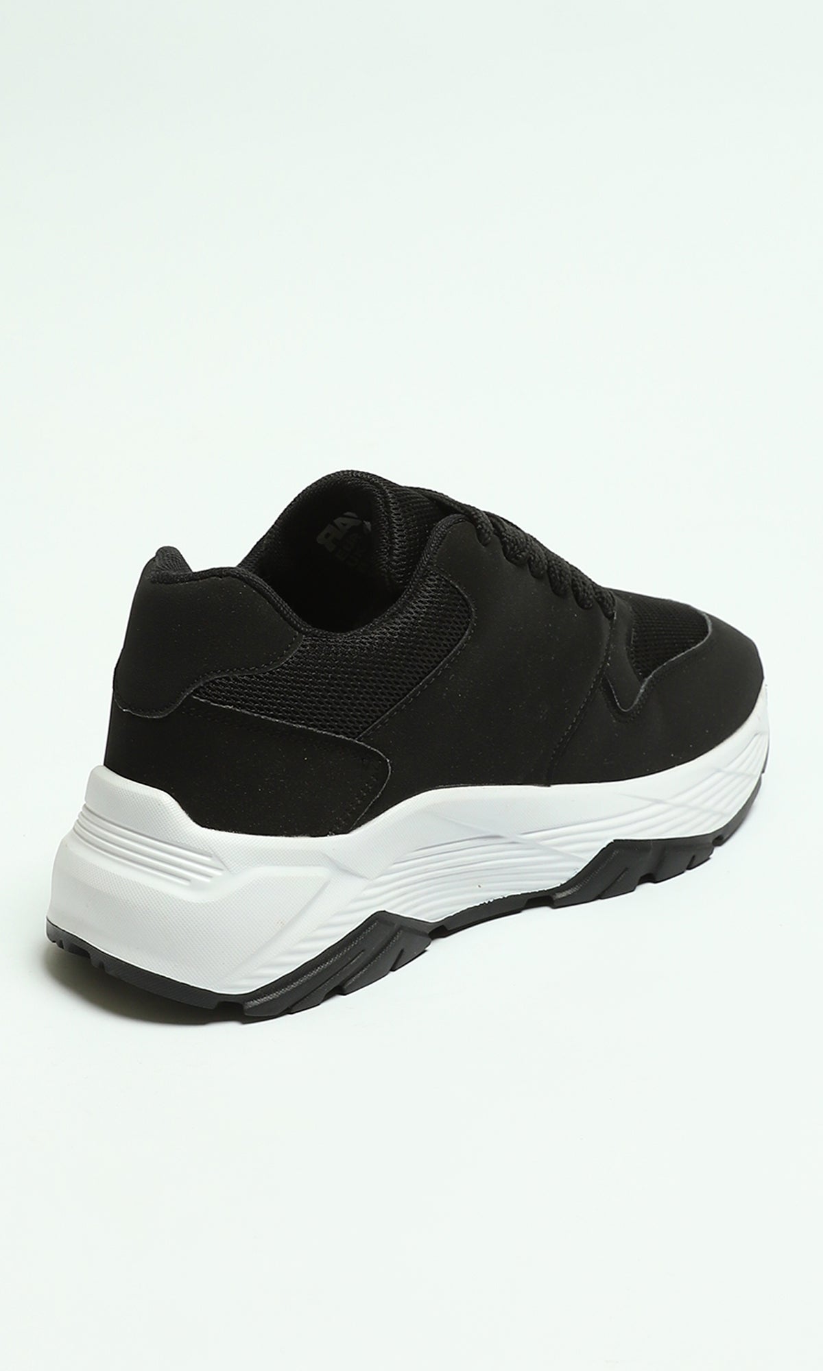 Essential Black Chunky Sole Sneakers