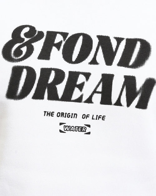 Ravin Men’s "FOND DREAM" Graphic Sweatshirt – White - R214403