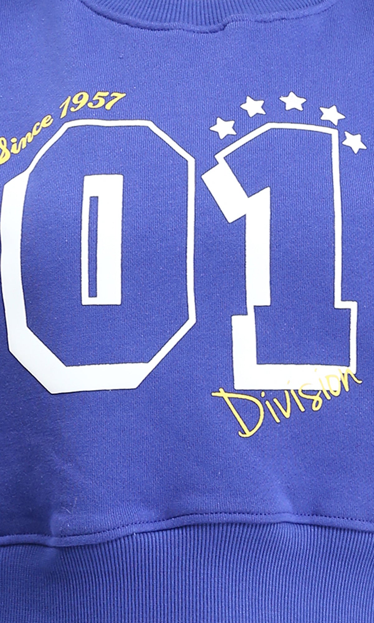 Ravin Women's "01 Division" Cropped Sweatshirt -  Cobalt Blue - R214412