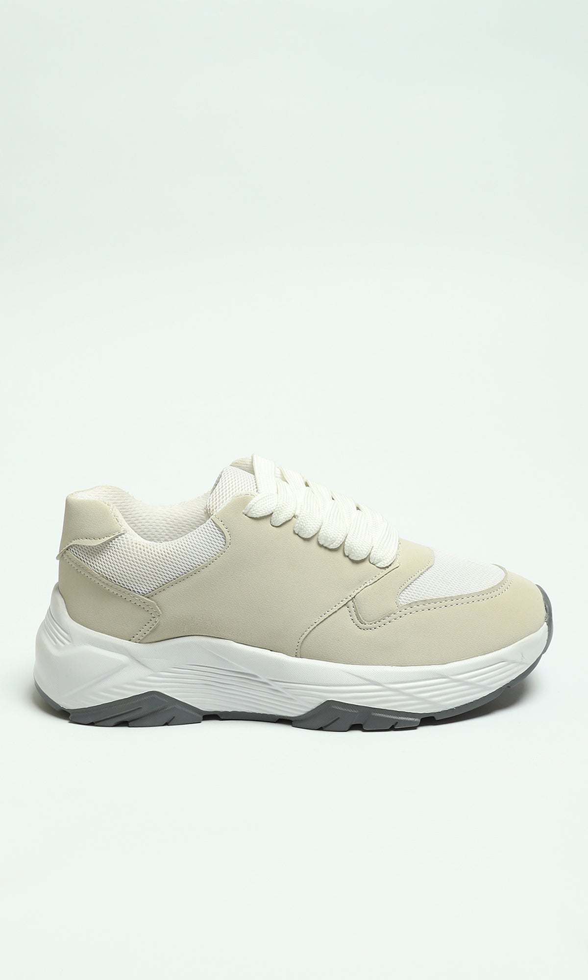Essential Off-White Comfort-Sole Sneakers - R214562