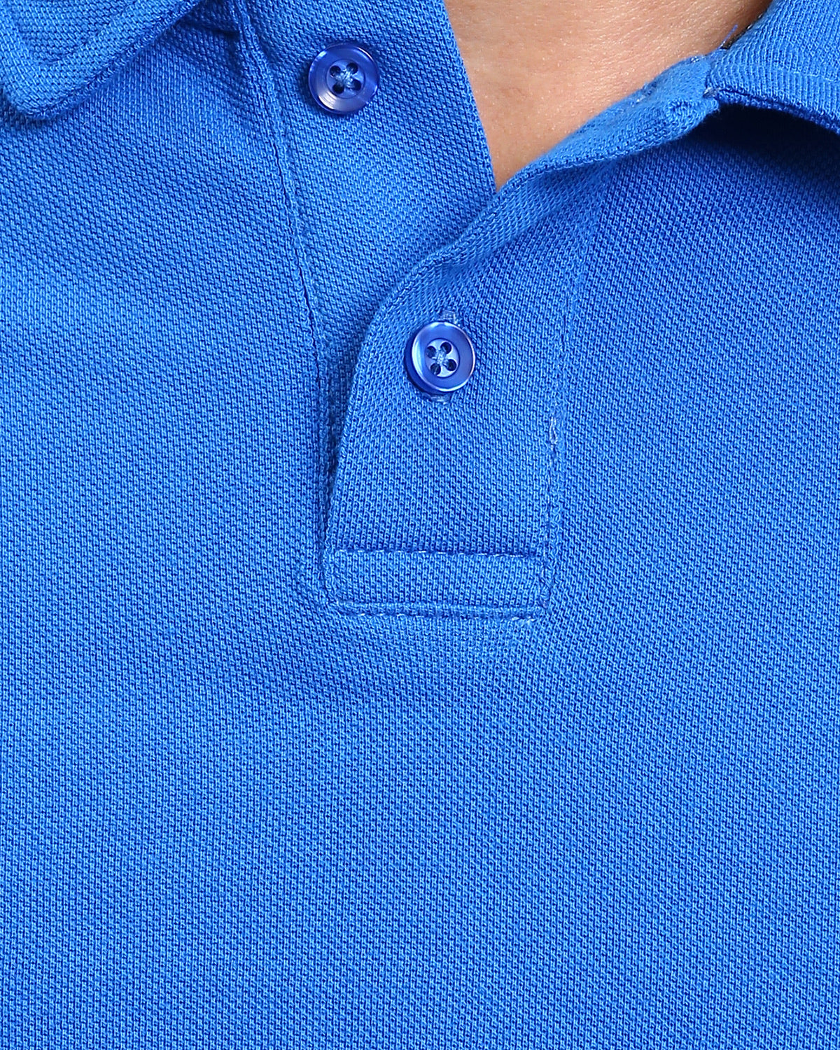 Ravin Men’s Premium Long-Sleeve Piqué Polo Shirt – Royal Blue - R214572