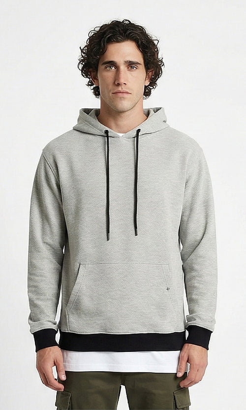 Men's Hoodie & Sweatshirt - Grey