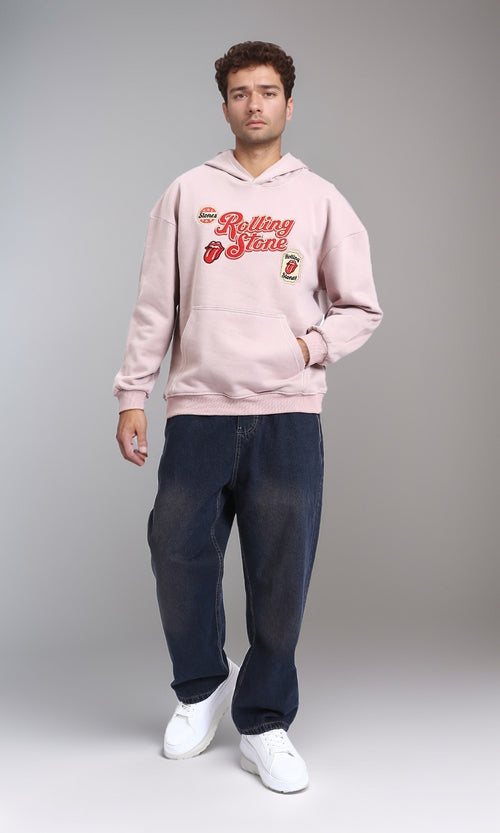 R214602 - Vintage Wash Relaxed Fit Jogger Jeans - Brownish Blue