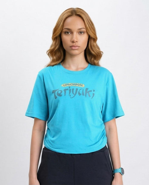 Ravin x Upnormal Teriyaki Graphic T-Shirt - Cyan Blue - R214642