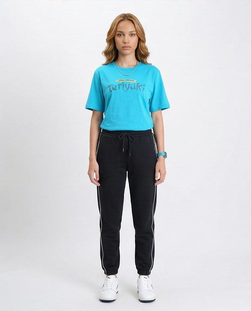 Ravin x Upnormal Teriyaki Graphic T-Shirt - Cyan Blue - R214642