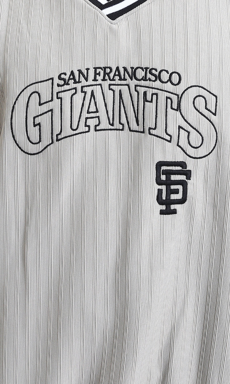 R214675 - Embroidered "San Francisco Giants" Sweatshirt - Grey