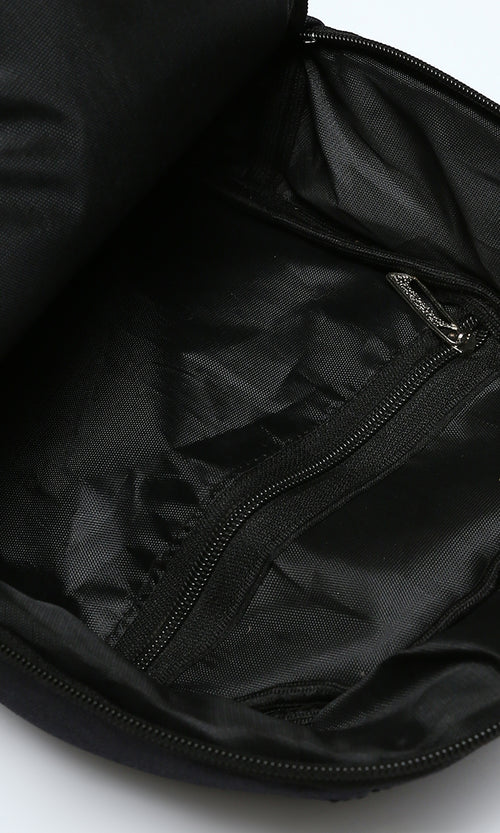 Black Versatile Multi-Zip Utility Crossbody Bag - R214786