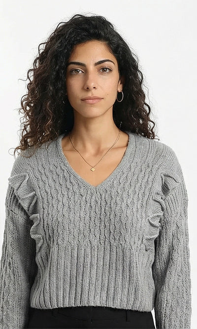 Women's Pullover - Grey