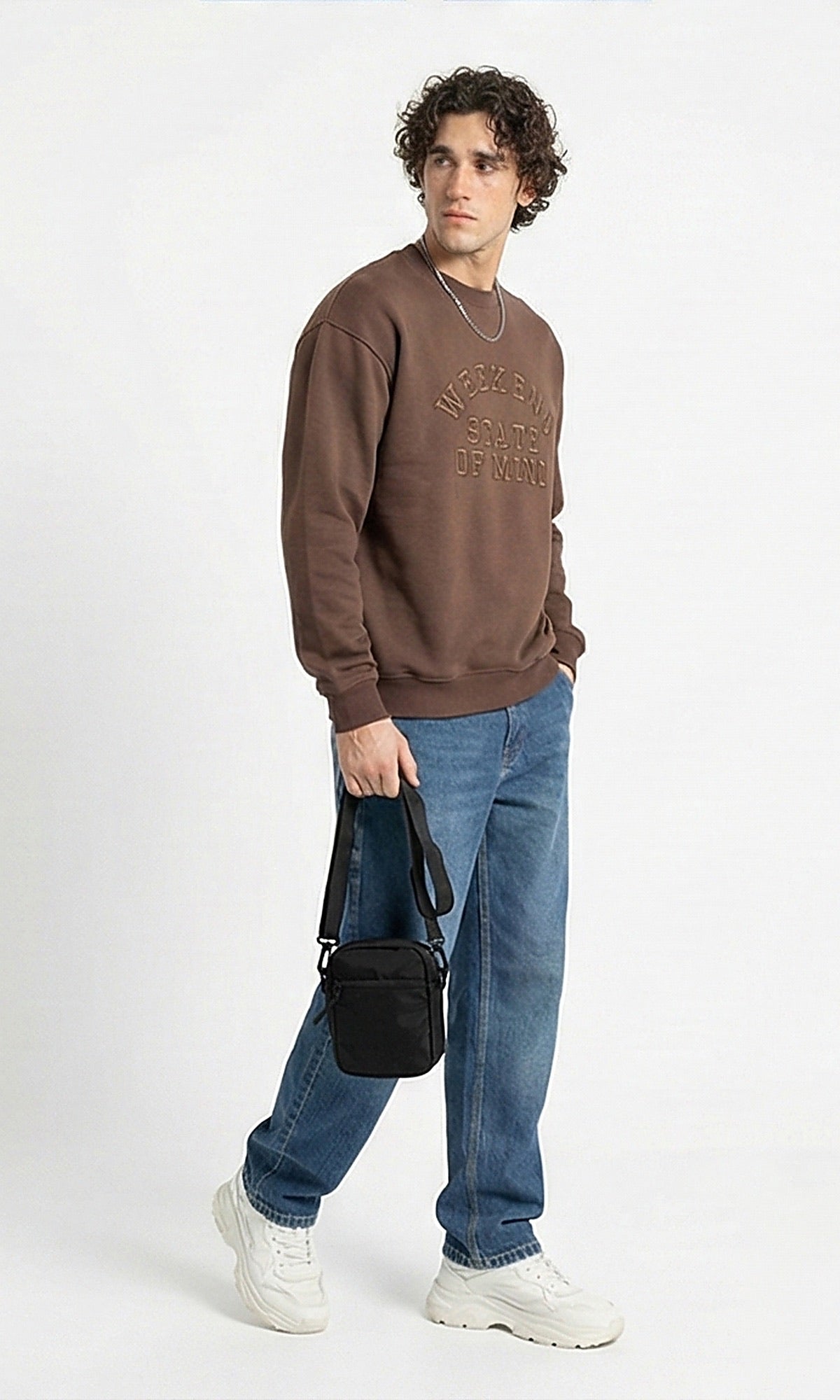 Ravin Men's Brown Weekend State of Mind Sweatshirt