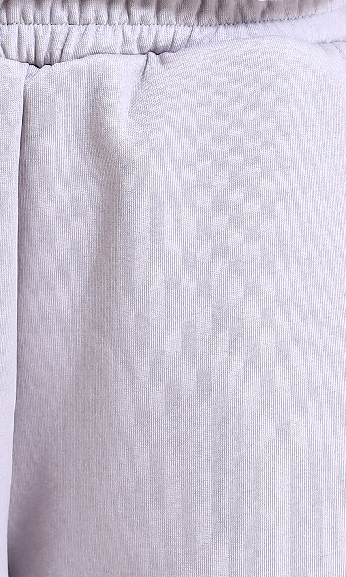R215219 - Solid Cotton Wide-Leg Pants - Light Grey