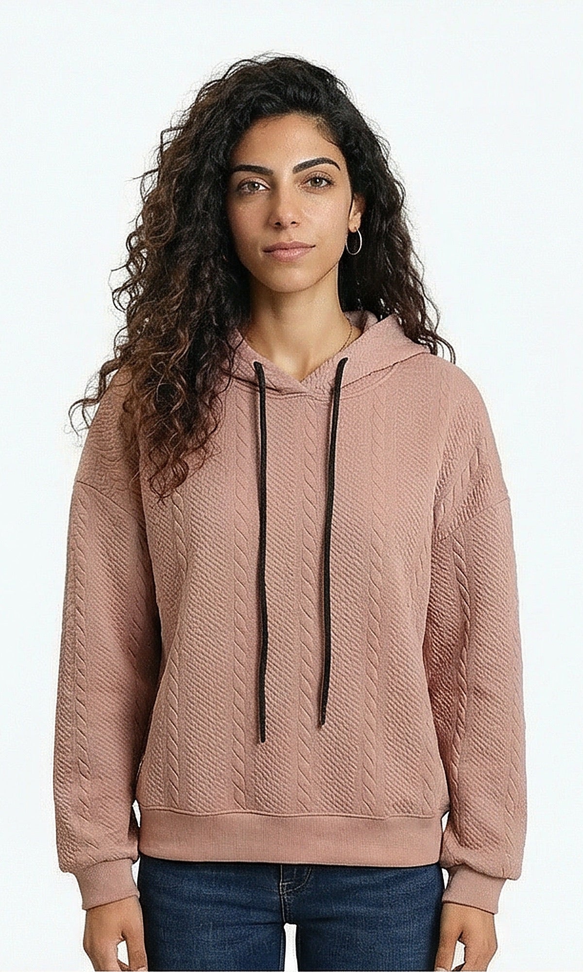 Women's Hoodie & Sweatshirt - Rose