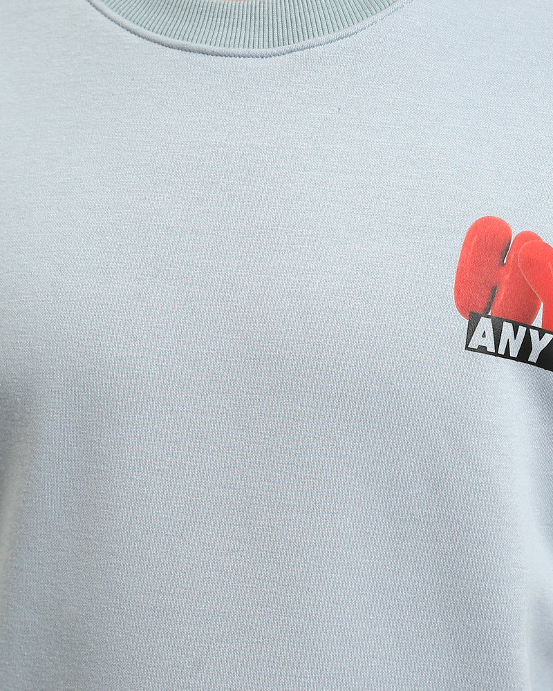 RAVIN Men’s "Hype Anywhere" Drop-Shoulder Sweatshirt – Dusty Aqua - R215626