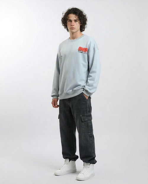 RAVIN Men’s "Hype Anywhere" Drop-Shoulder Sweatshirt – Dusty Aqua - R215626