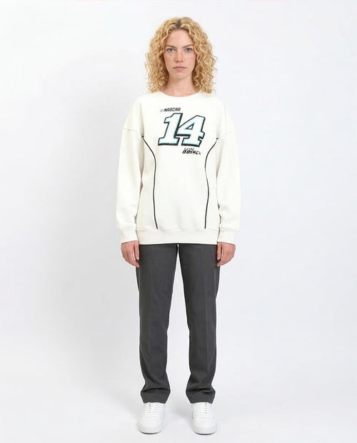 Ravin x NASCAR Chase Briscoe #14 Oversized Seamed Sweatshirt – Off-White - R215628