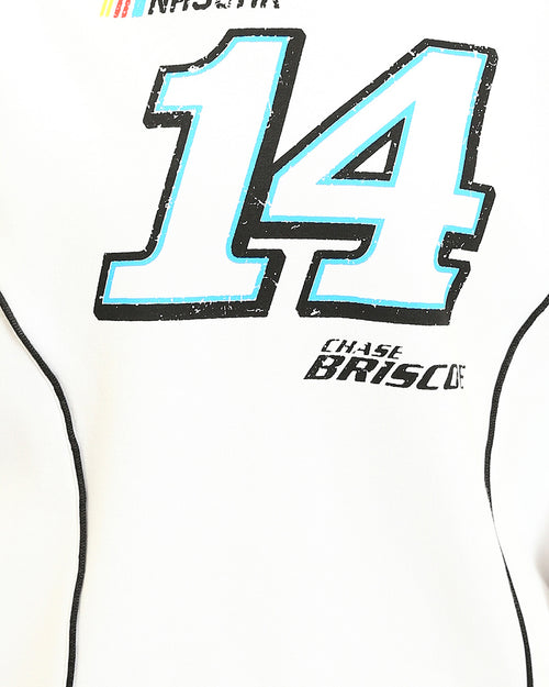 Ravin x NASCAR Chase Briscoe #14 Oversized Seamed Sweatshirt – Off-White - R215628