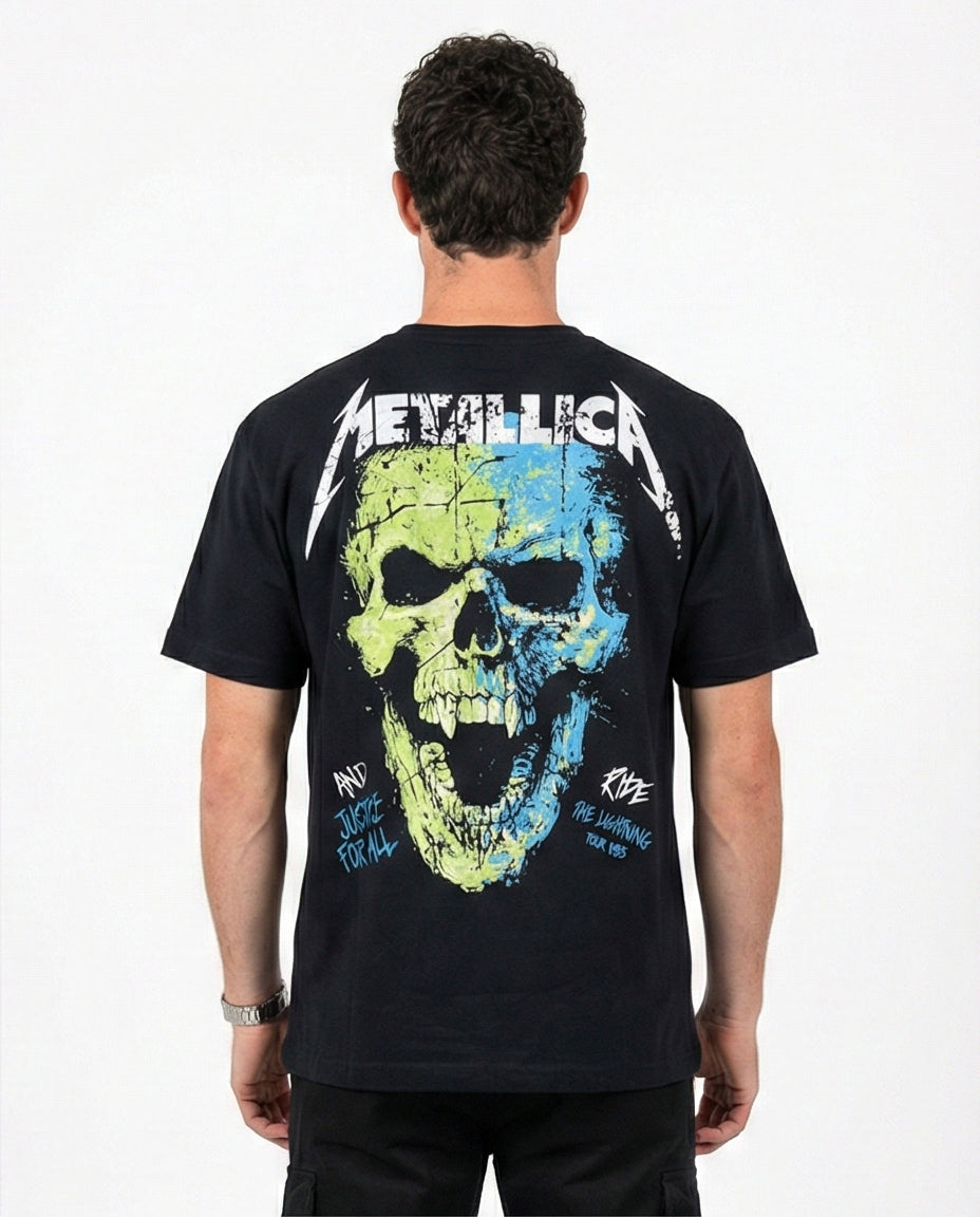 Metallica 'And Justice For All' Graphic Black Tee