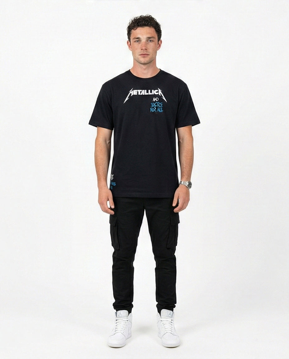Metallica 'And Justice For All' Graphic Black Tee