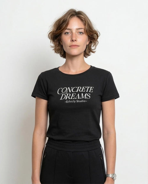 Ravin "Concrete Dreams" Graphic T-Shirt - Black - R215749