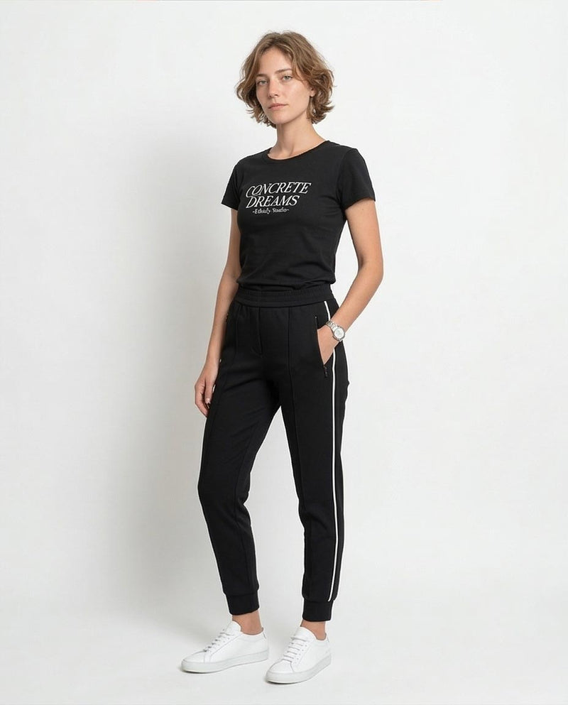 Ravin "Concrete Dreams" Graphic T-Shirt - Black - R215749