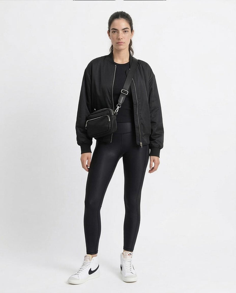 Ravin Women's Ribbed Racerback Tank Top – Black - R215787