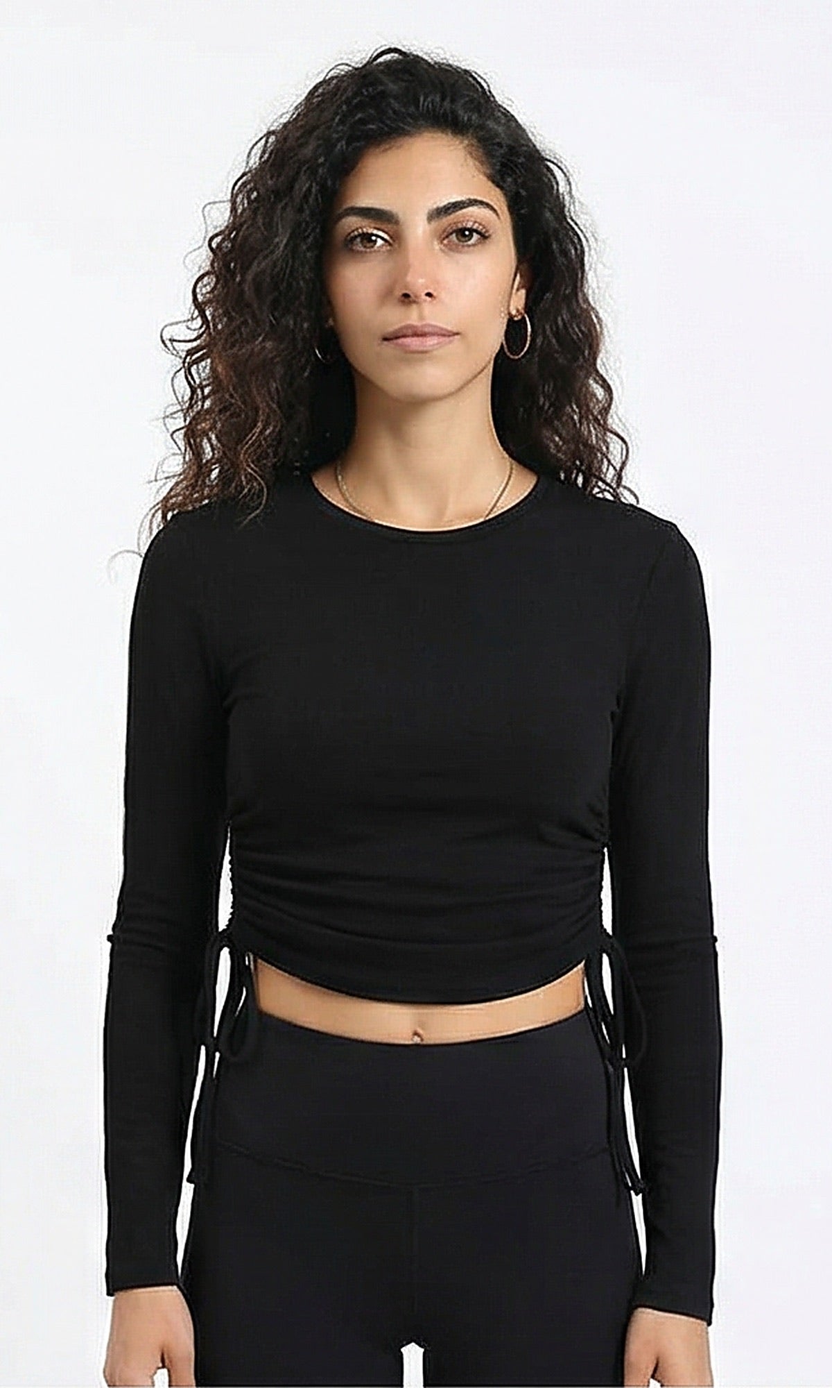 Women's Long Sleeve T-Shirt - Black
