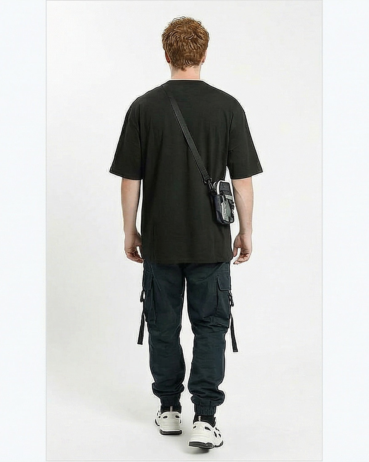 Forest Green Oversized Heavyweight Streetwear Tee - R215863