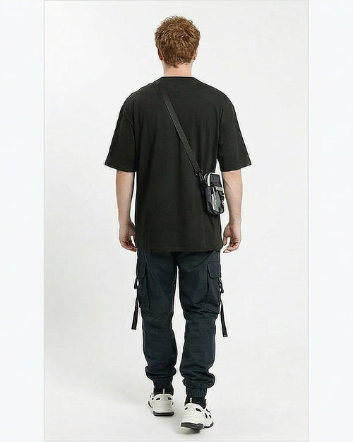 Forest Green Oversized Heavyweight Streetwear Tee - R215863