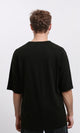 R215870 - Crew Neck Relaxed Fit Cotton Tee - Black