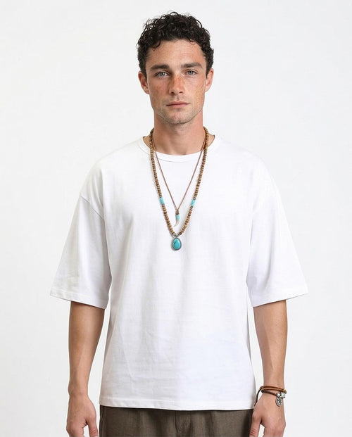 Men's Ultra-Oversized Boxy Tee - Optic White