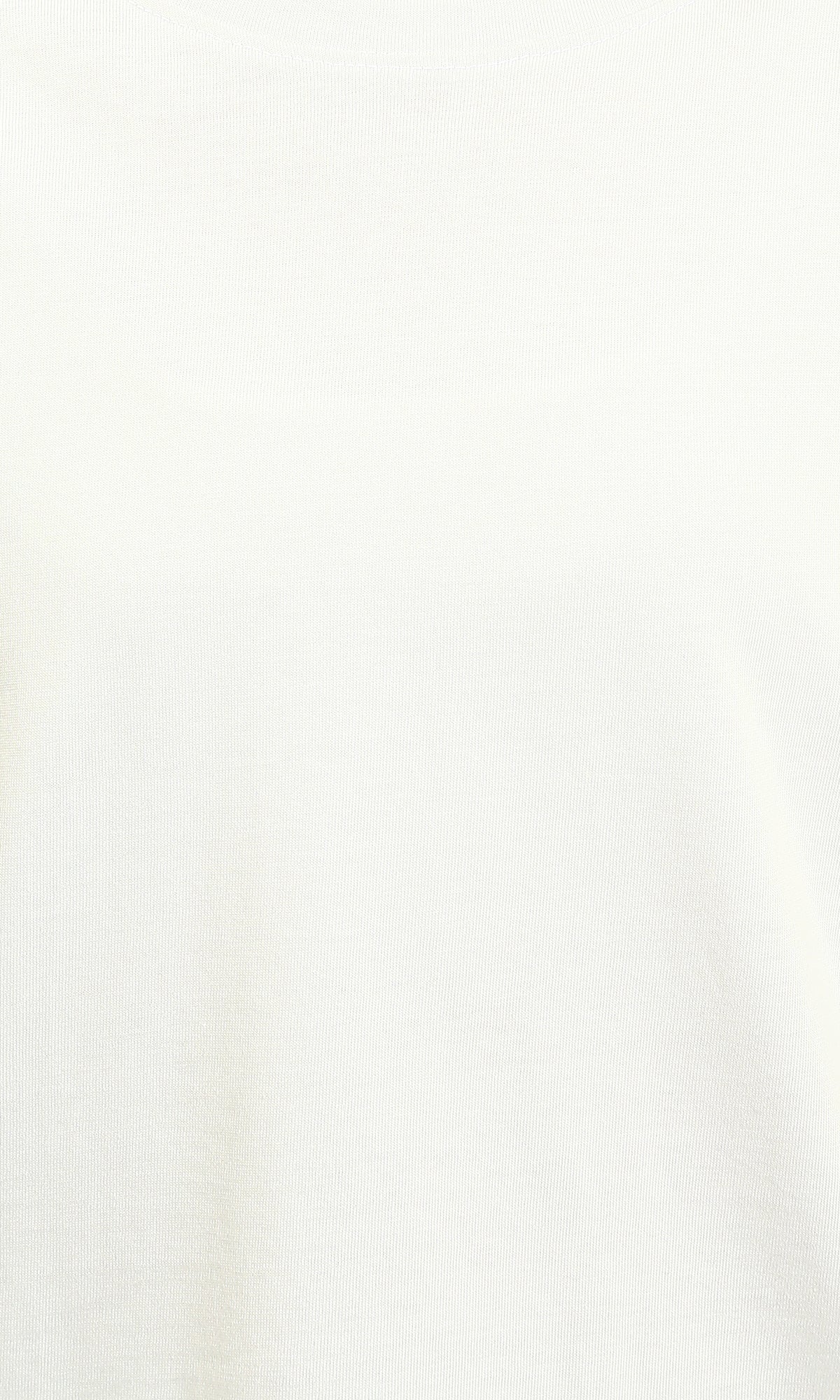 R215880 - Solid Relaxed Fit Cotton Tee - Light Grey
