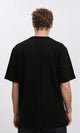 R215962 - Solid Crew Neck Relaxed Fit Tee - Black