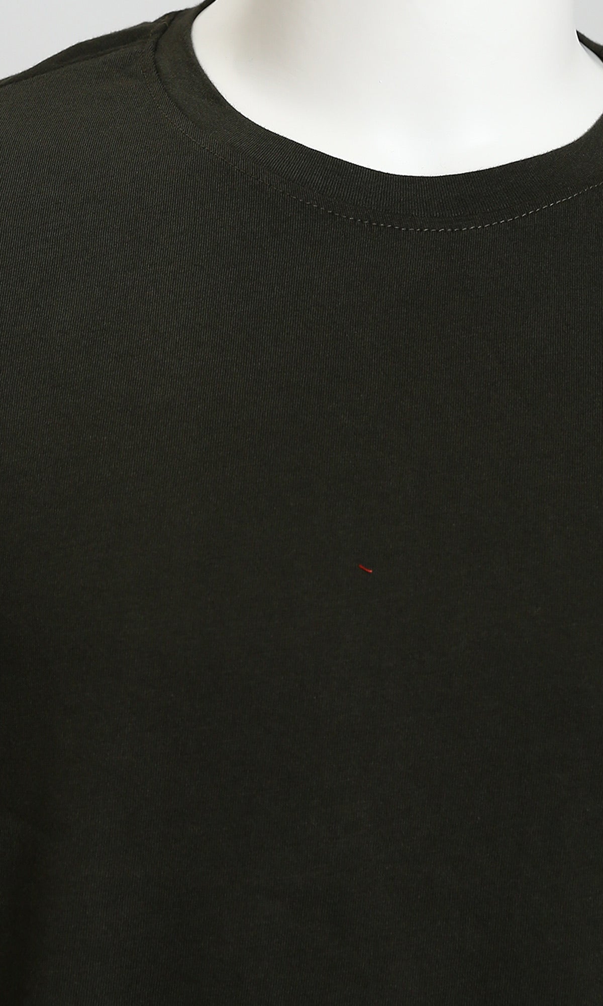 Black Oversized Relaxed Fit Crew Neck Tee - R216109