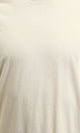 R216111 - Solid Crew Neck Relaxed Fit Tee - Light Beige