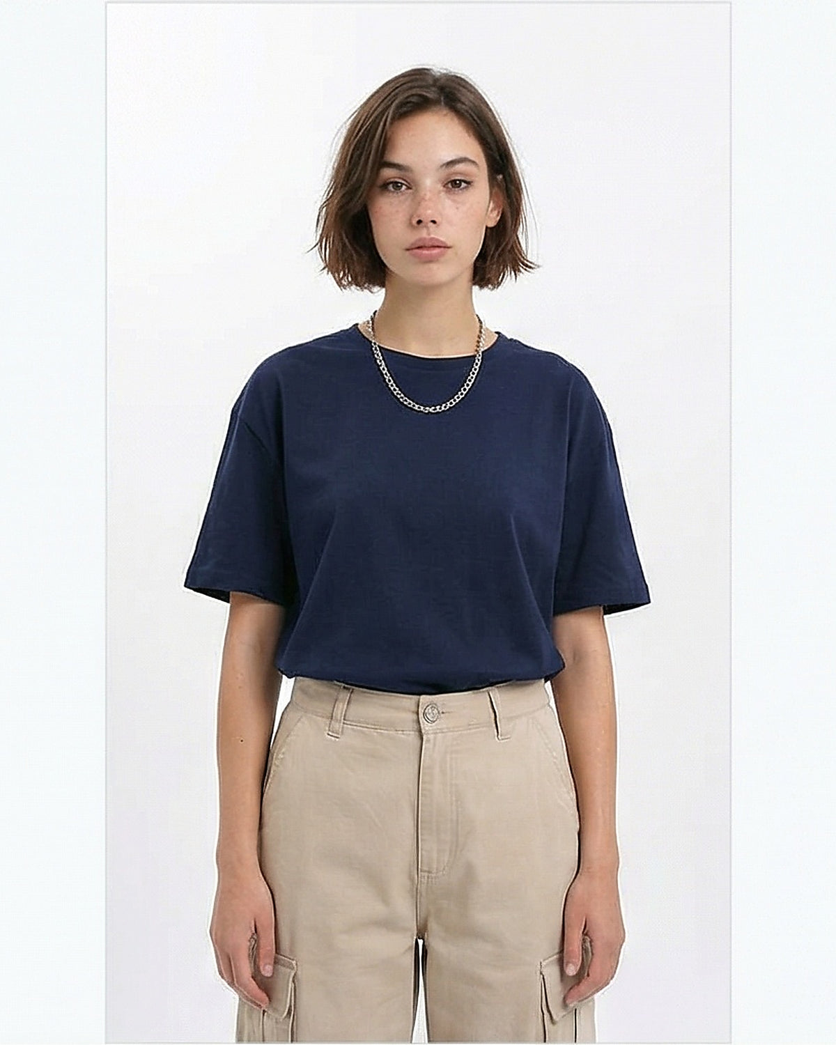 Women's Short Sleeve T-Shirt - Navy