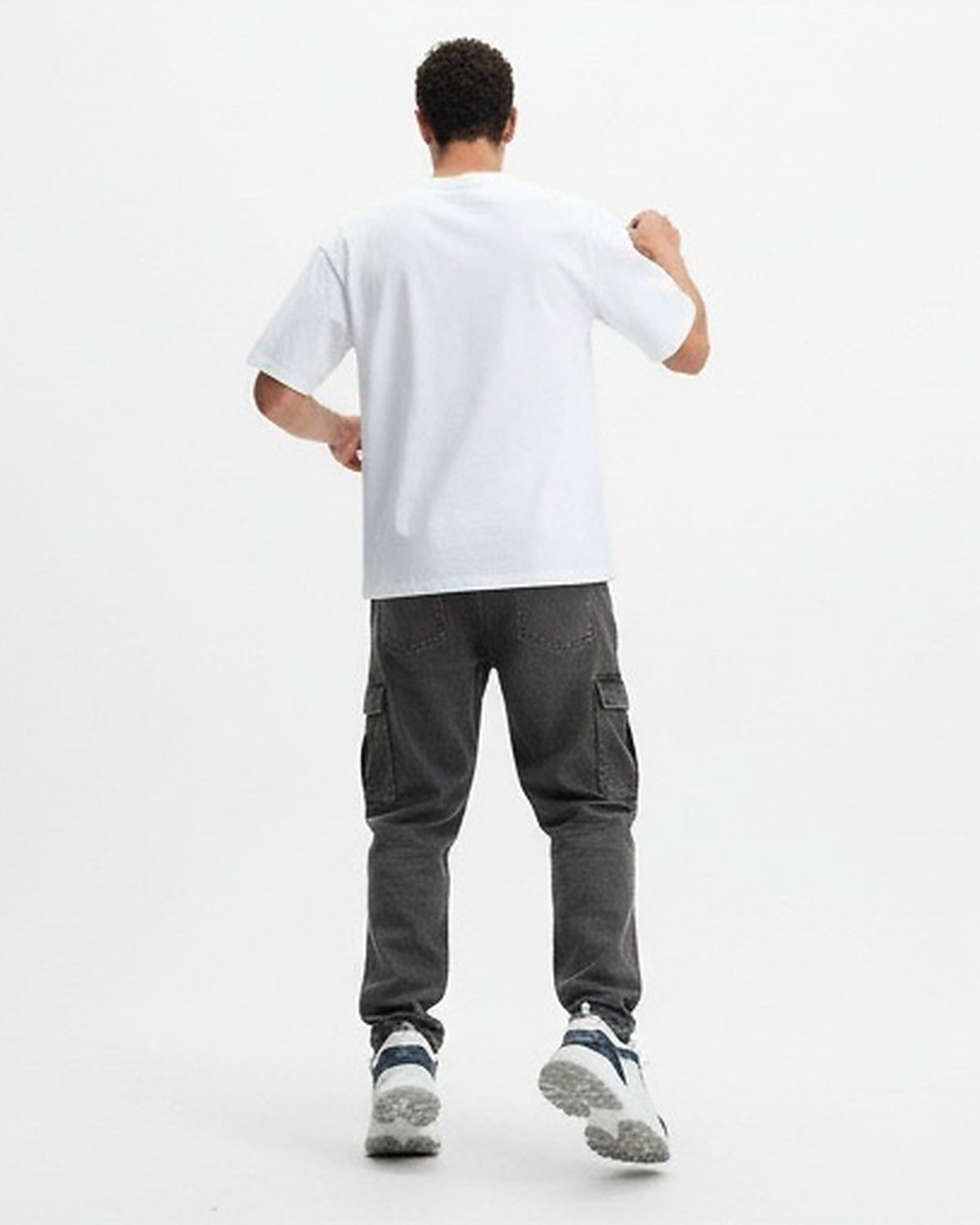 White 'Take Care Of Your Pets' Graphic Oversized Tee - R216163