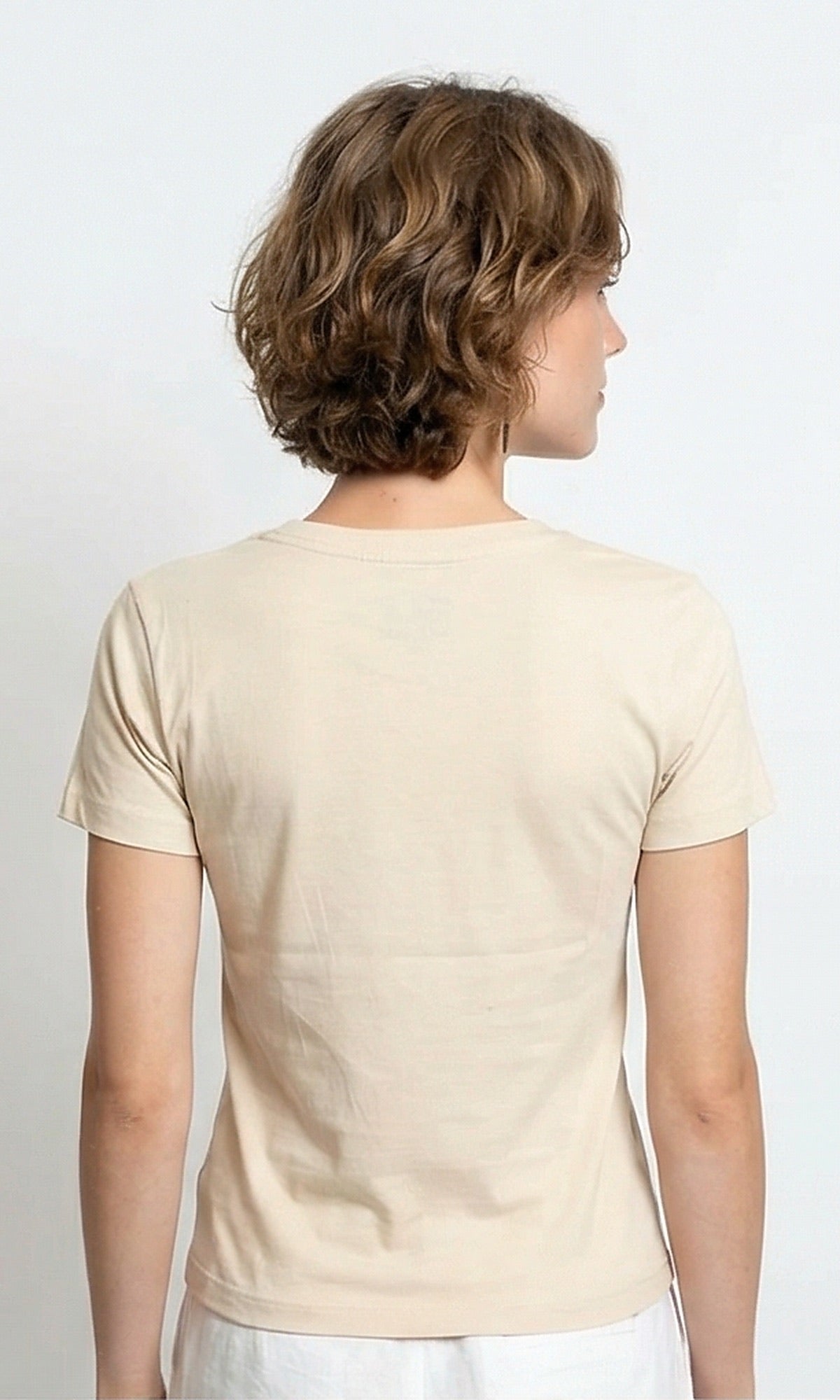 My Only Competition Graphic Print T-Shirt - Beige